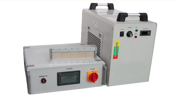 UV LED固化光源設(shè)備的三大配置照射頭、水冷機(jī)、電源驅(qū)動(dòng)